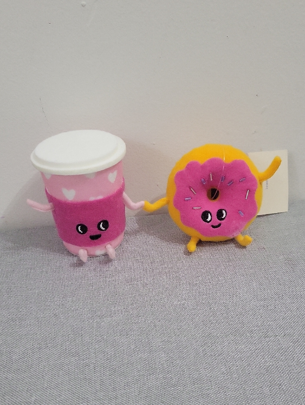 Target Spritz Valentines Day 2026 Coffee & Donut Felt Pair NEW
